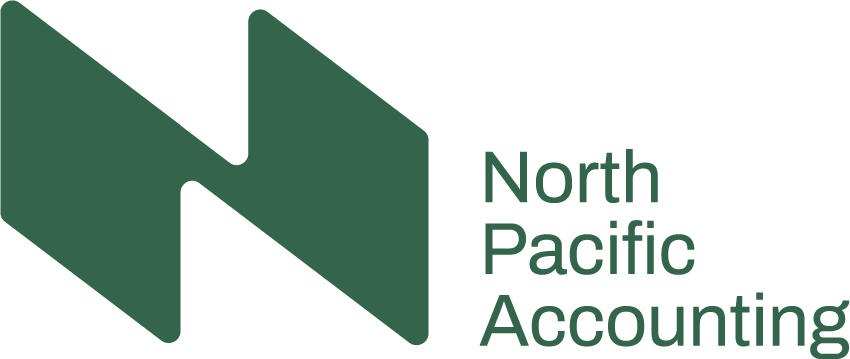 North Pacific Accounting - Seattle Bookkeeping Company - Green Logo
